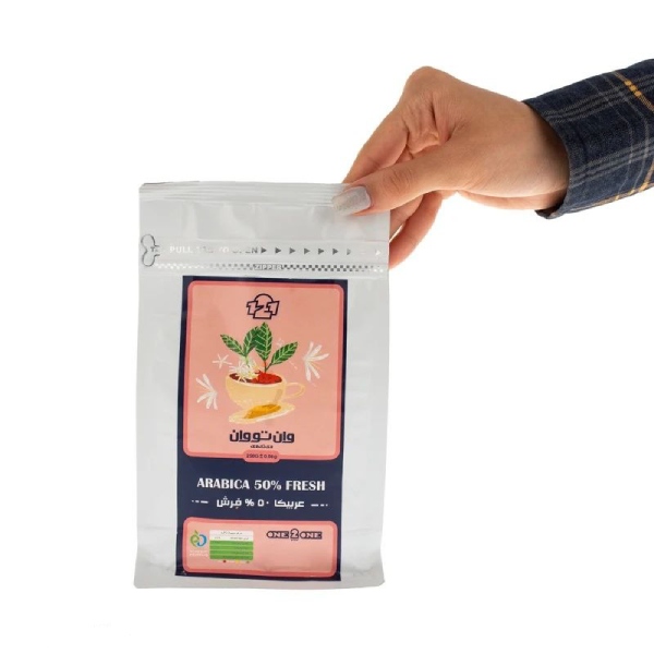 قیمت دانه قهوه میکس 50 درصد ربوستا Fresh 250 گرمی